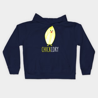 Chick, chic chicory Kids Hoodie